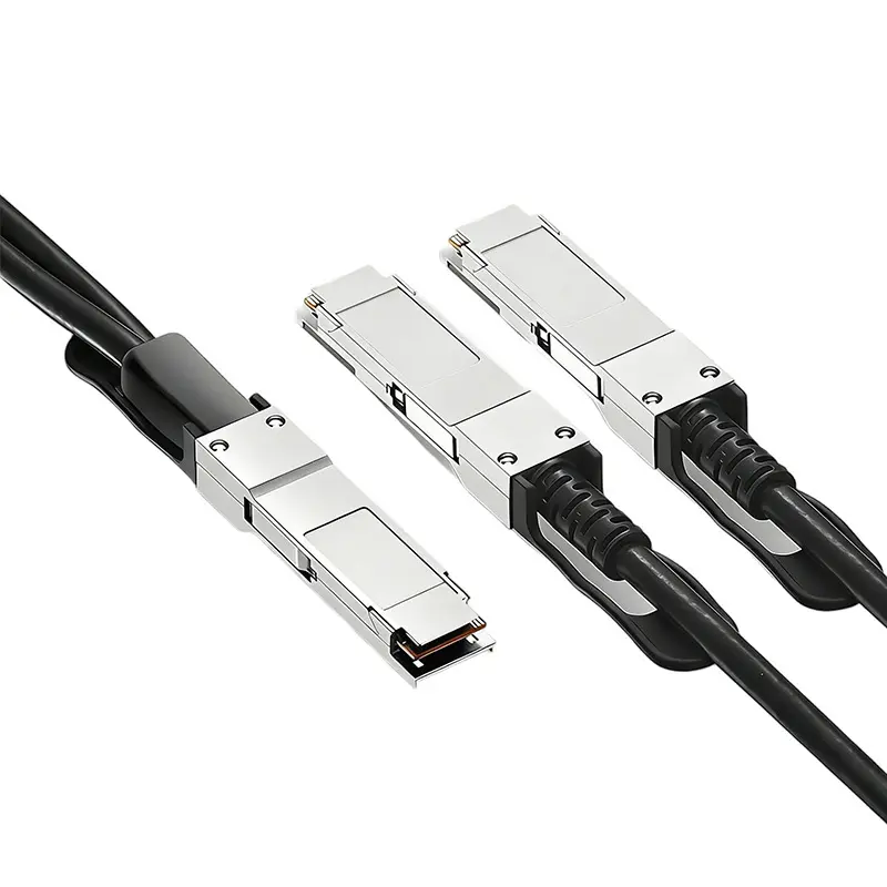 200G QSFP56 から 2x100G QSFP56 パッシブ DAC ブレークアウト（1）