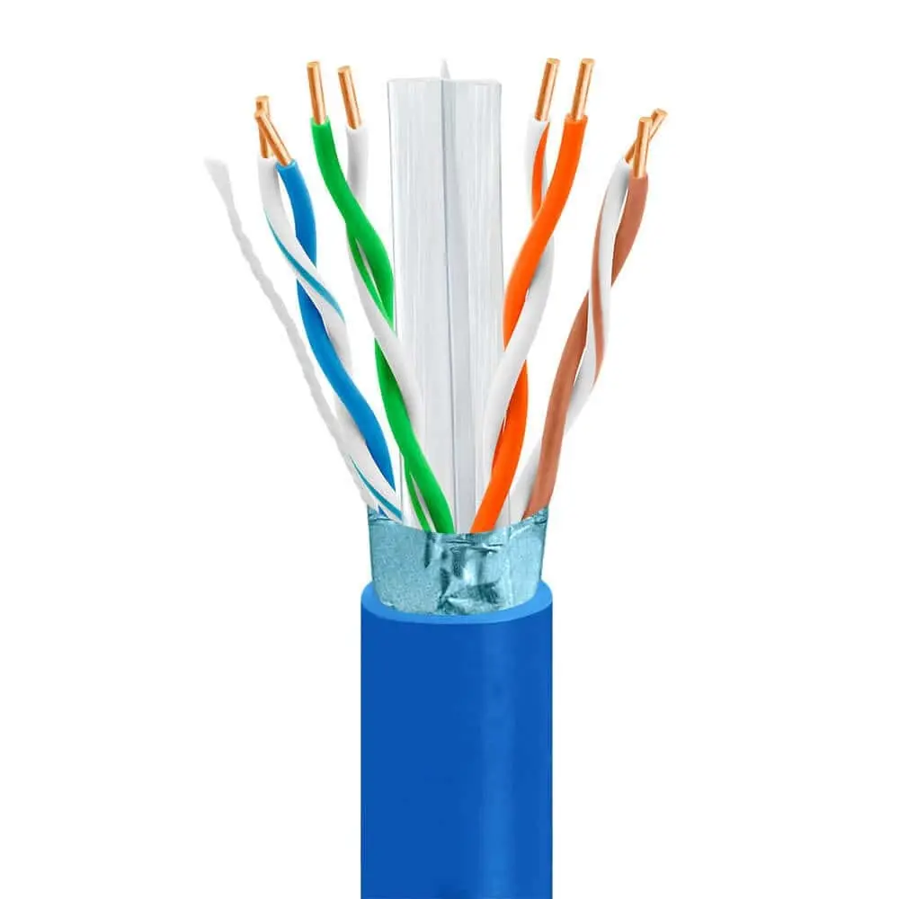 Cable Ethernet F/UTP Cat 6 a granel, caja de rollo de 305 m 1