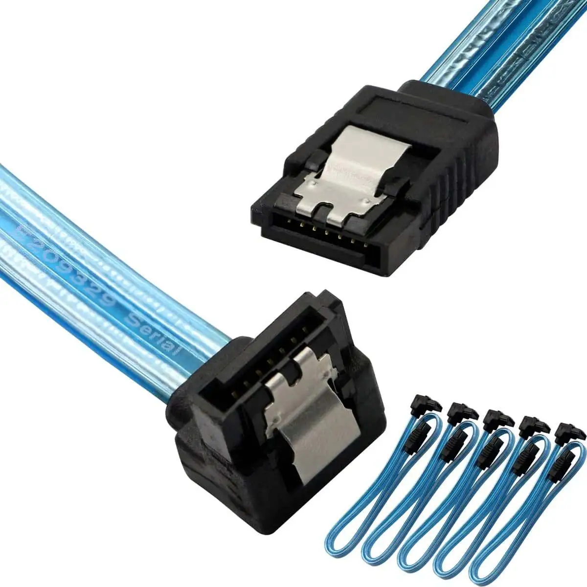 90 degree angle SATA III 3.0 Buckle Computer Hard Drive data cable, SAS wire 1