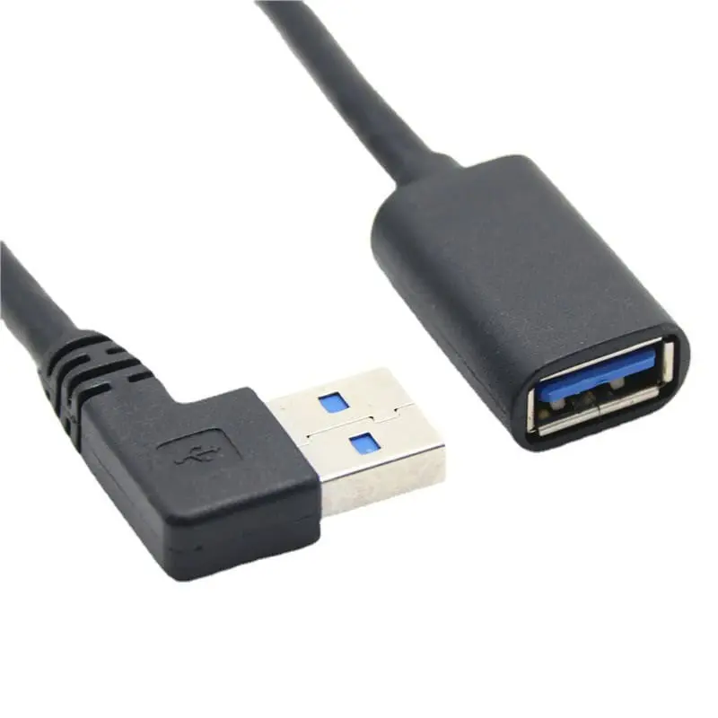 SuperSpeed Angle USB 3.0 Type A male to Type A female Extension Cable, 5Gbps 1