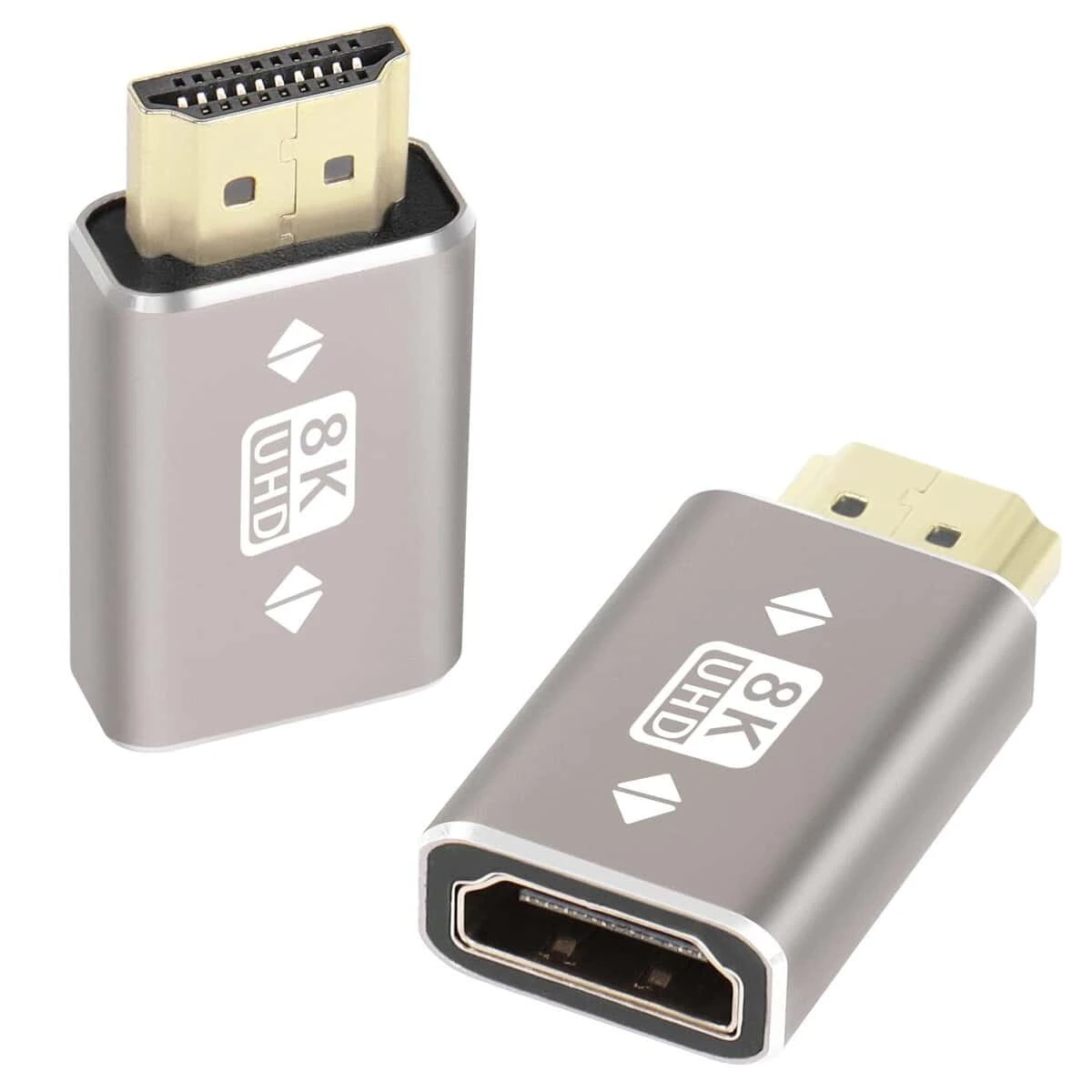 Adaptador HDMI 8K 2.1 (ángulo de 90°, arriba y abajo) macho a hembra 1
