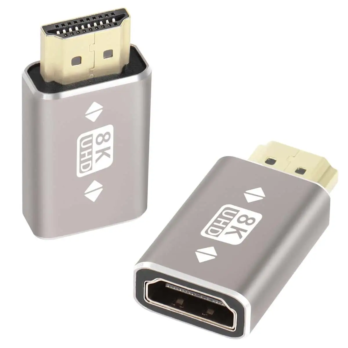 8K 2.1 Left Right Up Down Angle Male to Female HDMI Adapter Coupler 1
