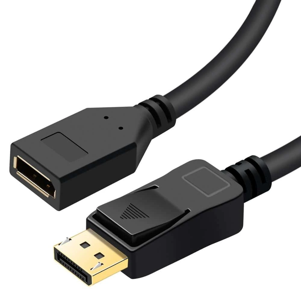 8K DisplayPort 1,4 V Stecker auf DisplayPort Buchse Verlängerungskabel 1
