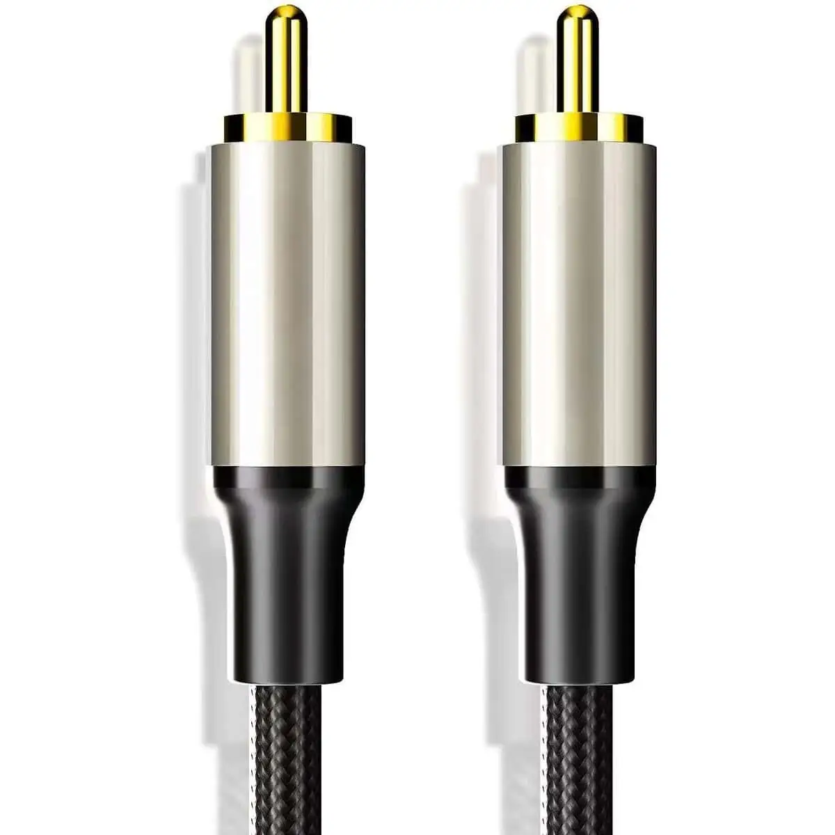 RCA Male to RCA Male Subwoofer Digital Coaxial Audio Cable 1