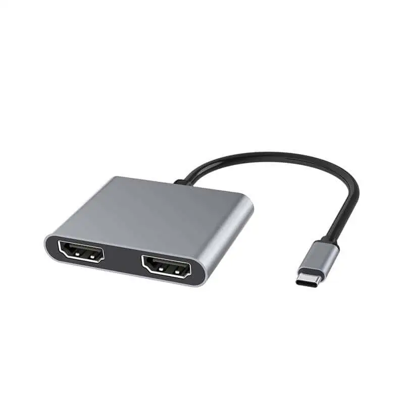 MST SSL Hub 2 in 1 4K USB-C to Dual HDMI Adapter 1