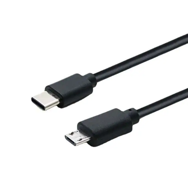 Male to Male USB 2.0 Type C to Micro USB Cable 1