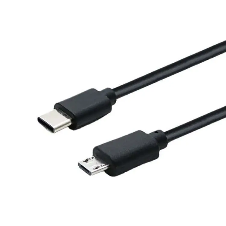 Cable USB 2.0 tipo C a micro USB macho a macho 1