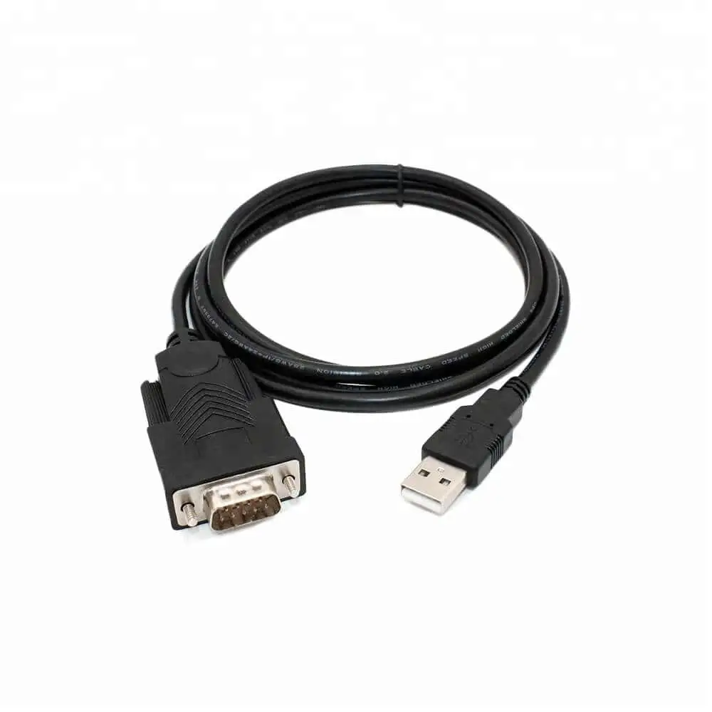 USB to RS232 Serial DB9 Adapter Cable 1
