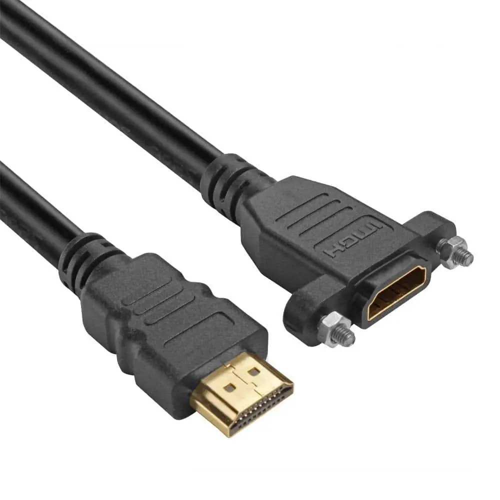 HDMI 4K Male to HDMI Female Short HDMI Extension Cable 1
