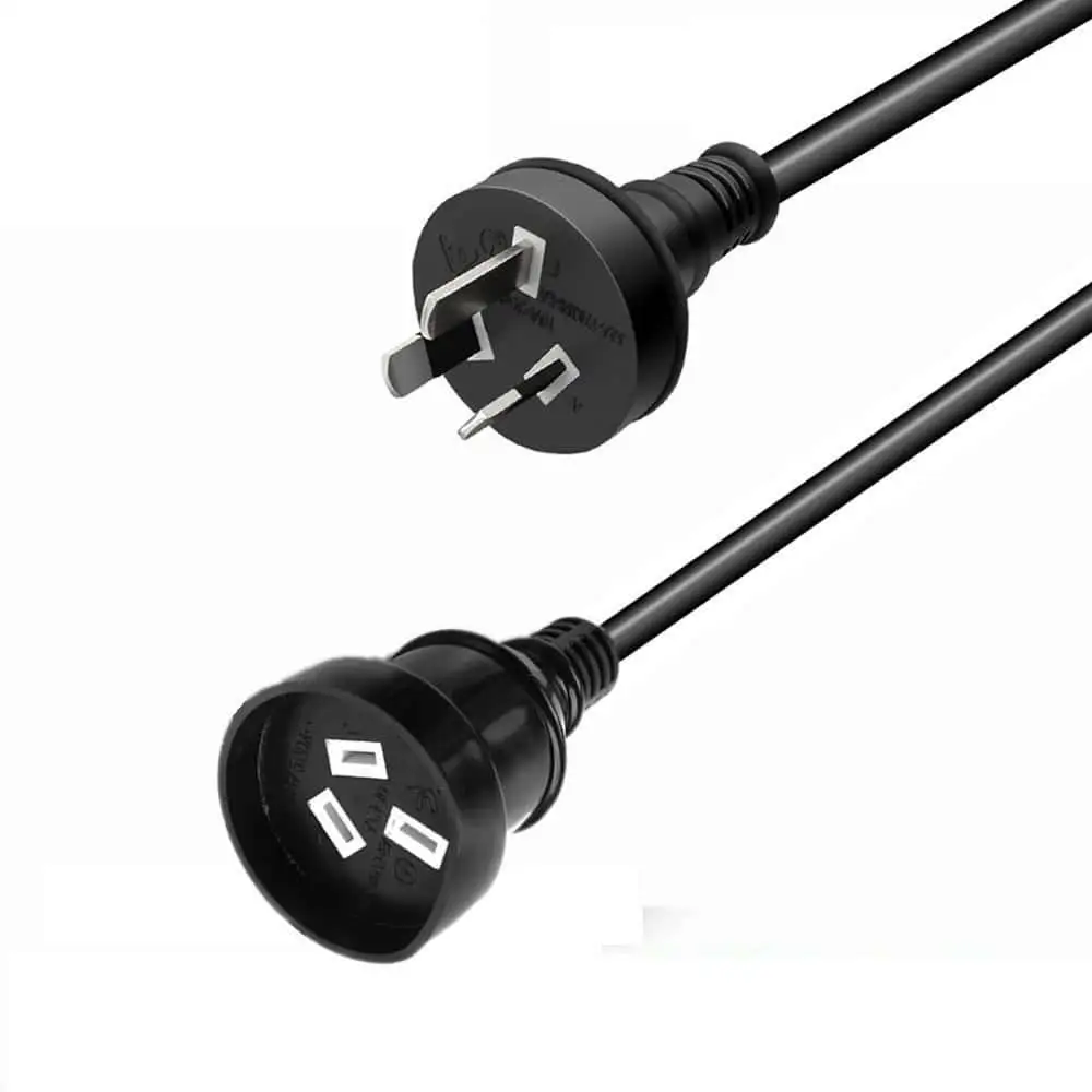 Australia/New Zealand Power Cord AS/NZS 3112 Extension Cord Waterproof 1