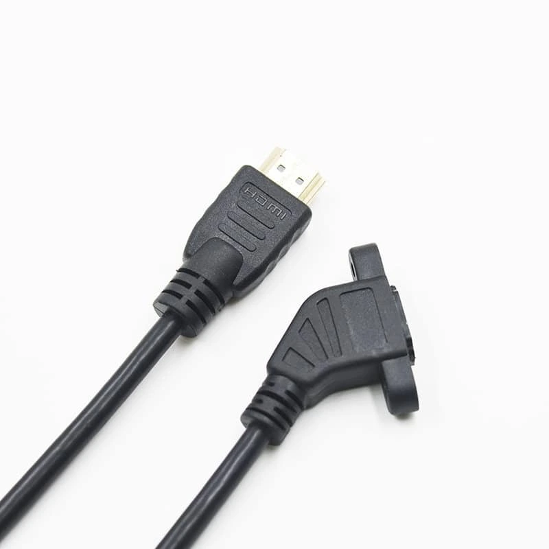 El mejor cable de extensión HDMI en ángulo de 45 grados, HDMI 4K macho a HDMI hembra. 1