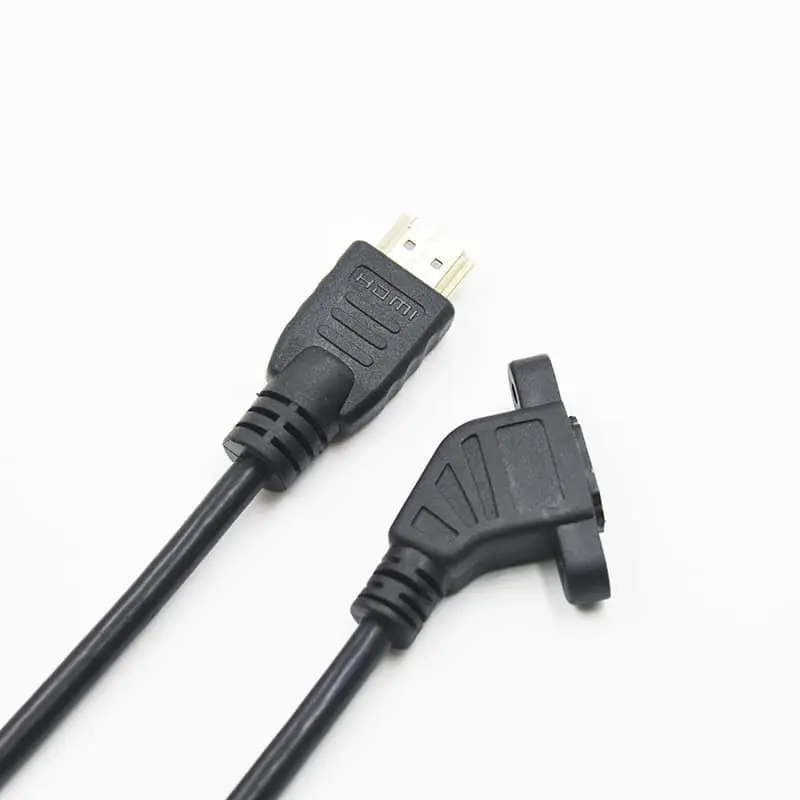 El mejor cable de extensión HDMI en ángulo de 45 grados, HDMI 4K macho a HDMI hembra. 1