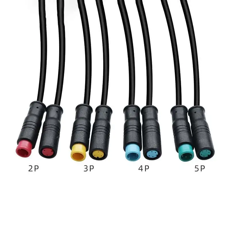 M8 IP65 Waterproof Connector Male Female 2/3/4/5 Pin Connection Cable 1