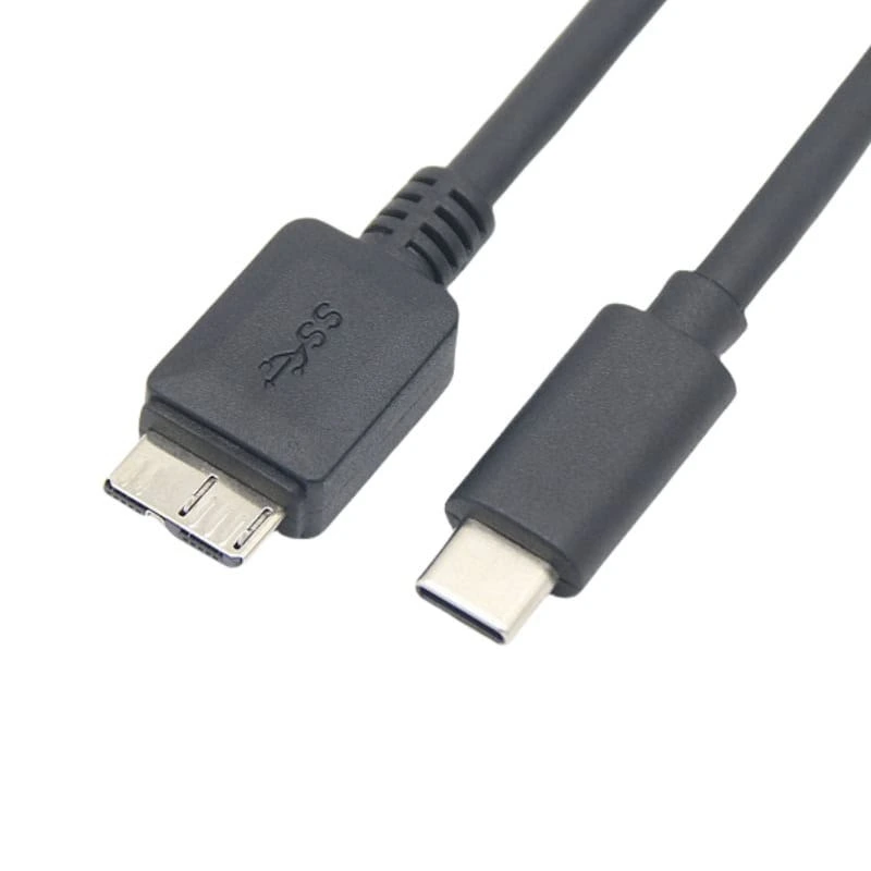 オス-オス USB C - USB 3.0 Micro B ケーブル 1