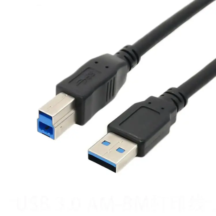 Cable de impresora SuperSpeed ​​USB 3.0 tipo A a tipo B macho a macho, 5 Gbps 1