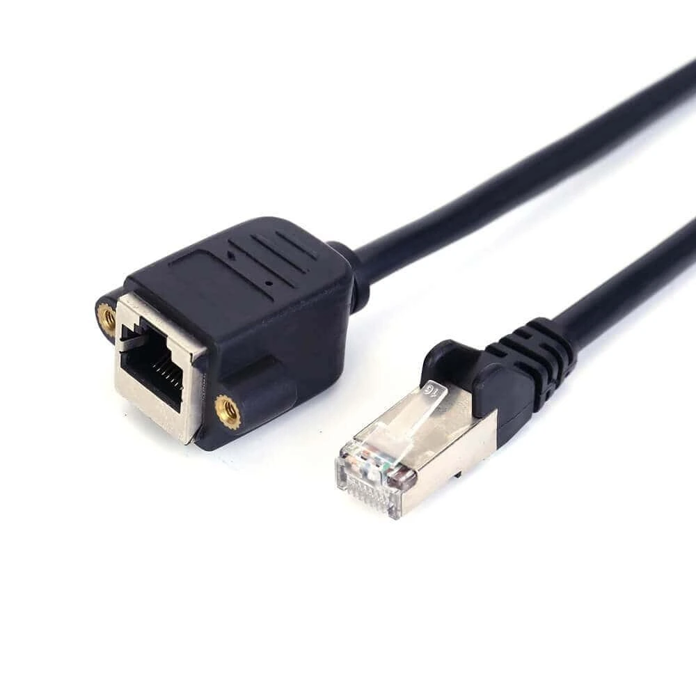 FTP STP Cat5e Cat6 Shielded Ethernet Cable Male to Female 1