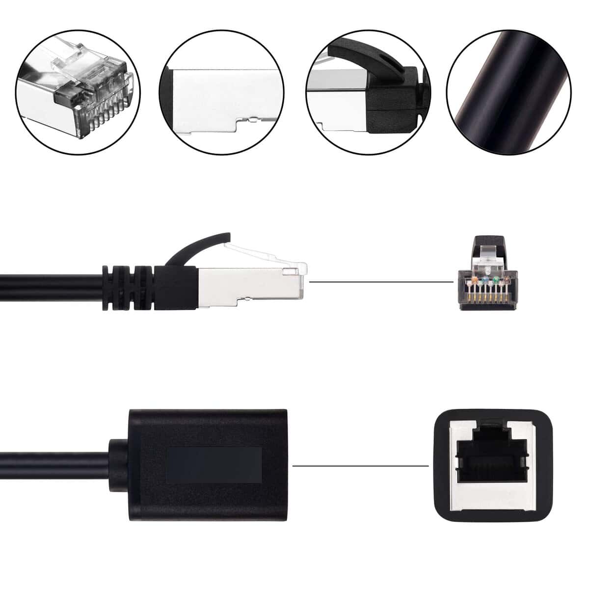 Best RJ45 Shielded Connector - Farsince