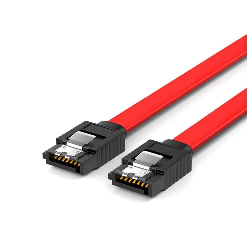 SATA III Cable, Straight SATA 3.0 HDD SSD Data Cable with Locking Latch 1