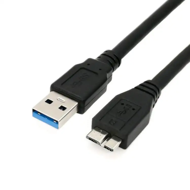 SuperSpeed Male to Male USB 3.0 Type A to Micro B Cable, 5Gbps 1