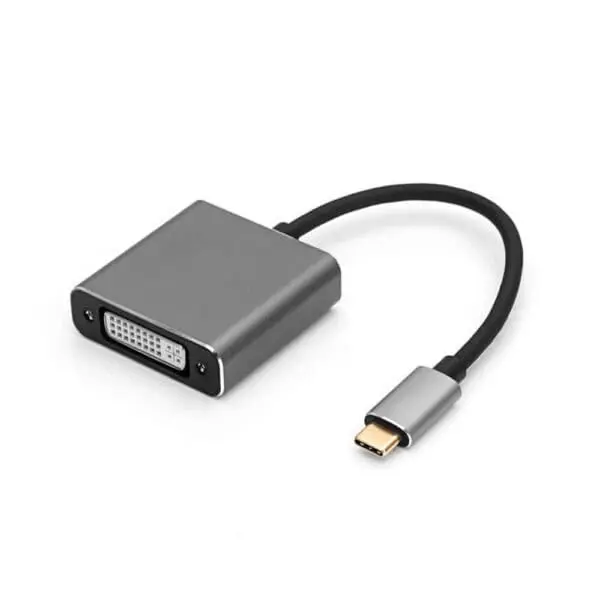 Male to Female USB C to DVI Adapter, DVI-I Dual link 1