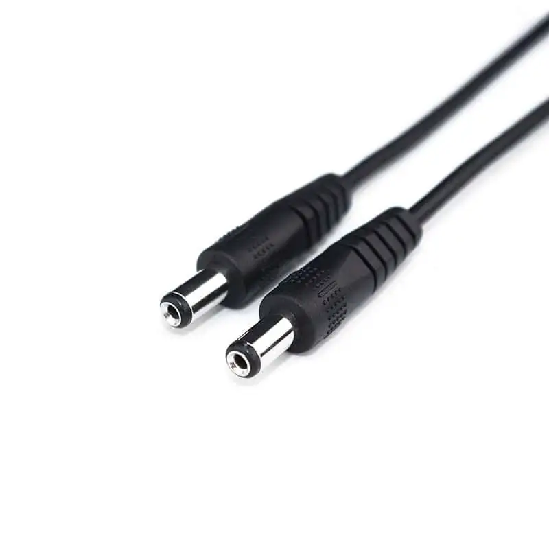 DC5.5×2.1mm 12V Male to Male Power Cord Cable 1