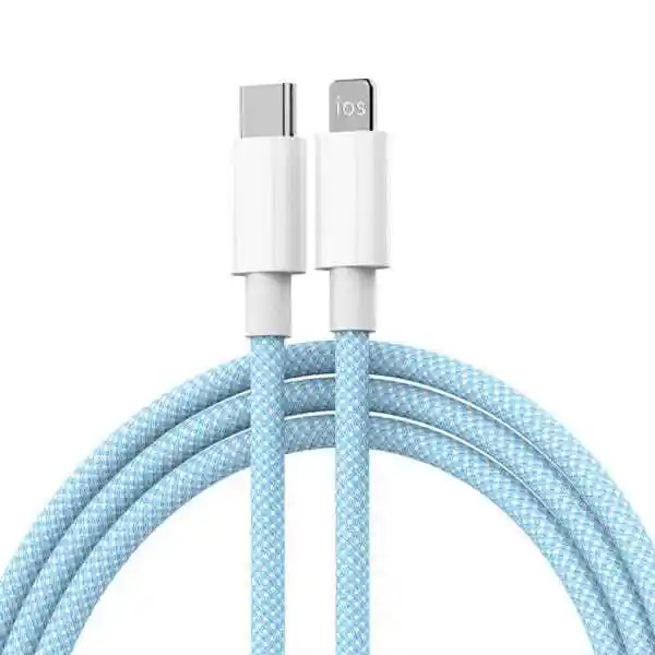 Braided USB Type C To Lightning Fast Charging Cable PD Cable For iPhone 1
