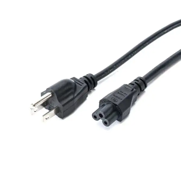 UL Listed Power Cable for NEMA 5-15P to IEC320 C5 1