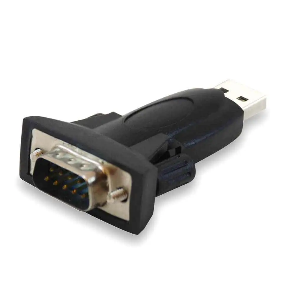 USB to DB9 Serial Adapter, USB 2.0 to RS232 Male Adapter Cable 1
