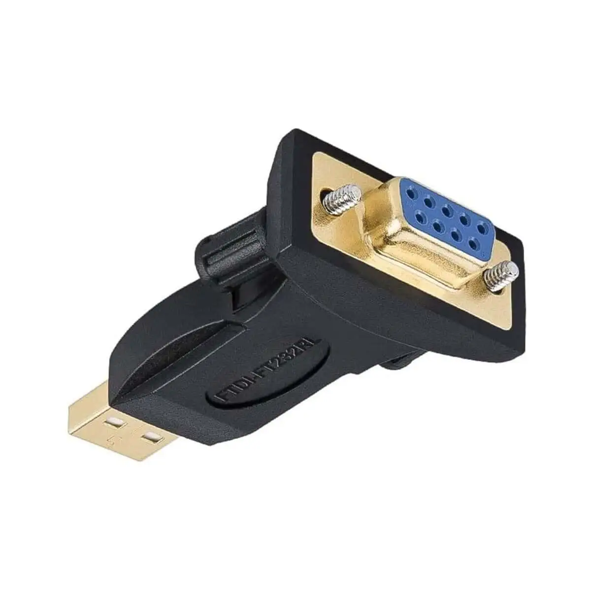 USB 2.0 to RS232 Female Adapter, USB to DB9 Serial Adapter 1