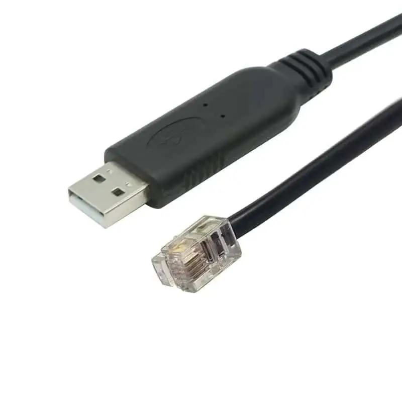 Adaptador de cable de consola serie USB a RJ11 4P4C RS232 1