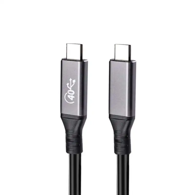 Braided USB 4.0 Cable, 8K 40Gbps Twist Cable 1