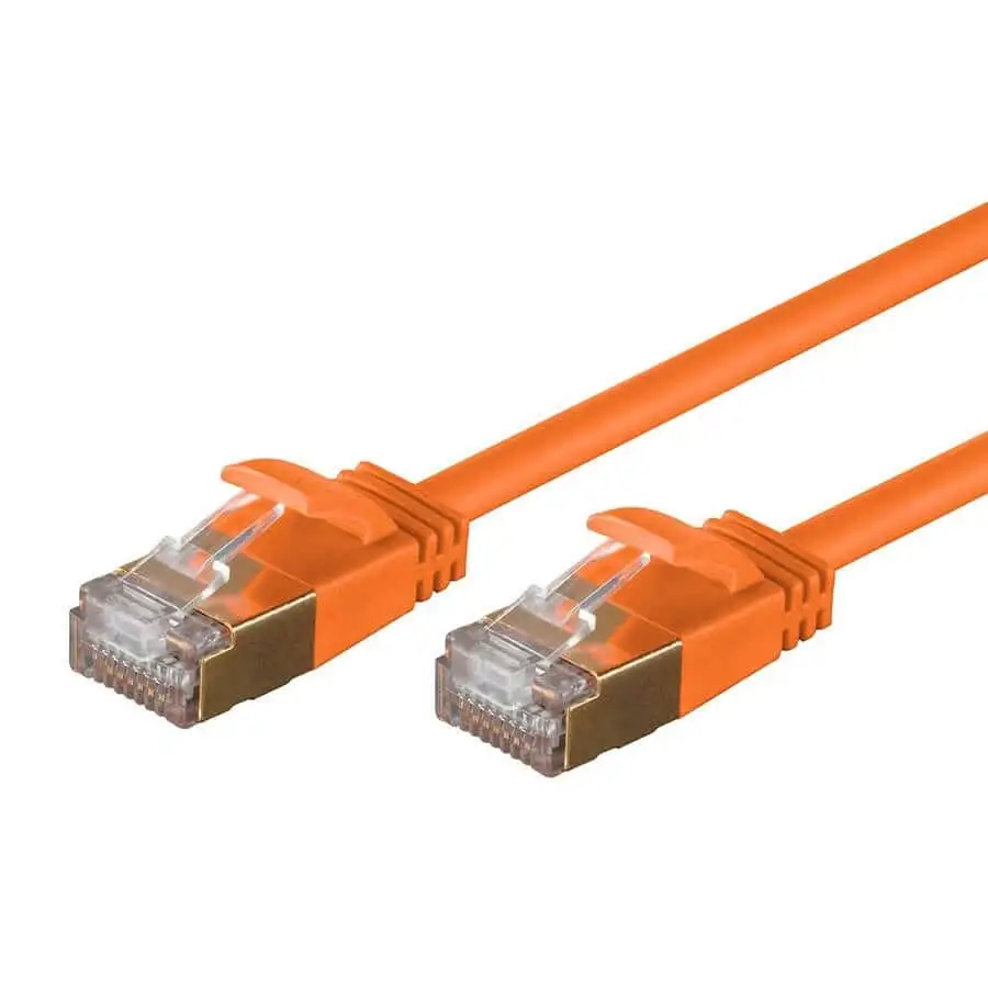 F/FTP Slim Cat8 Network Cable 28AWG 30AWG 32AWG 1