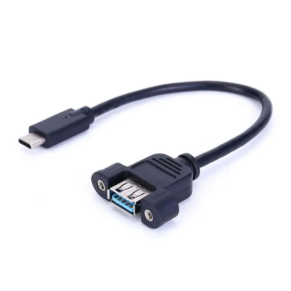 Cable USB C a USB 3.0 A macho a hembra 1