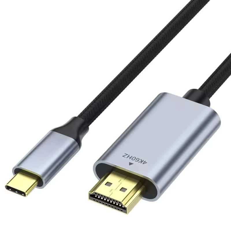 オス-オス USB タイプ C HDMI アダプタケーブル、最大 4K@60Hz 1