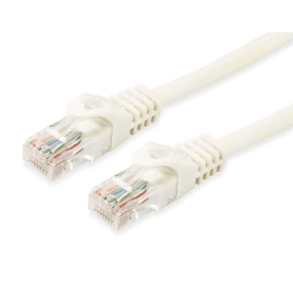 Cable de conexión Ethernet UTP Cat6 sin blindaje con conector RJ45 1