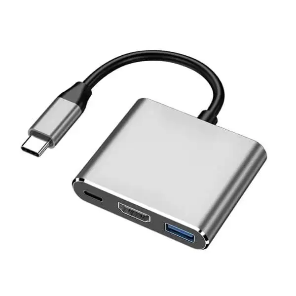 USB C to HDMI Multiport Adapter, USB3.0 1