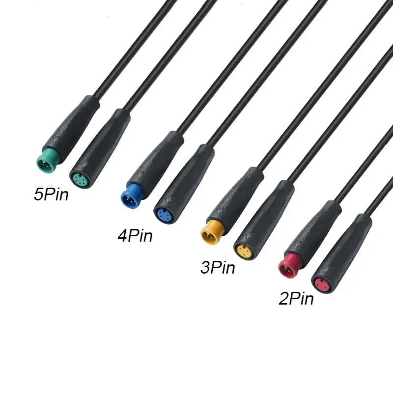 M6 IP65 Waterproof Connector Male Female 2/3/4/5 Pin Connection Cable 1