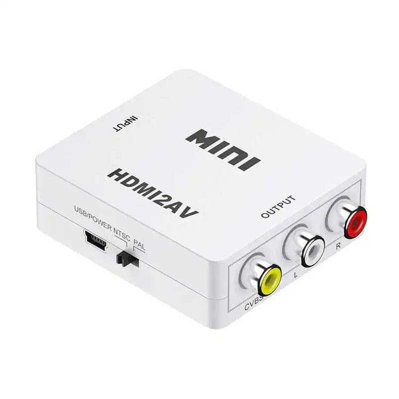 HDMI - 3 RCA AV ケーブル ビデオ オーディオ AV ミニ コンバーターをお得な価格で提供 1