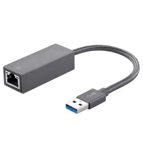 Adaptador USB 3.0 tipo A macho a RJ45 hembra Ethernet 2.5G 1