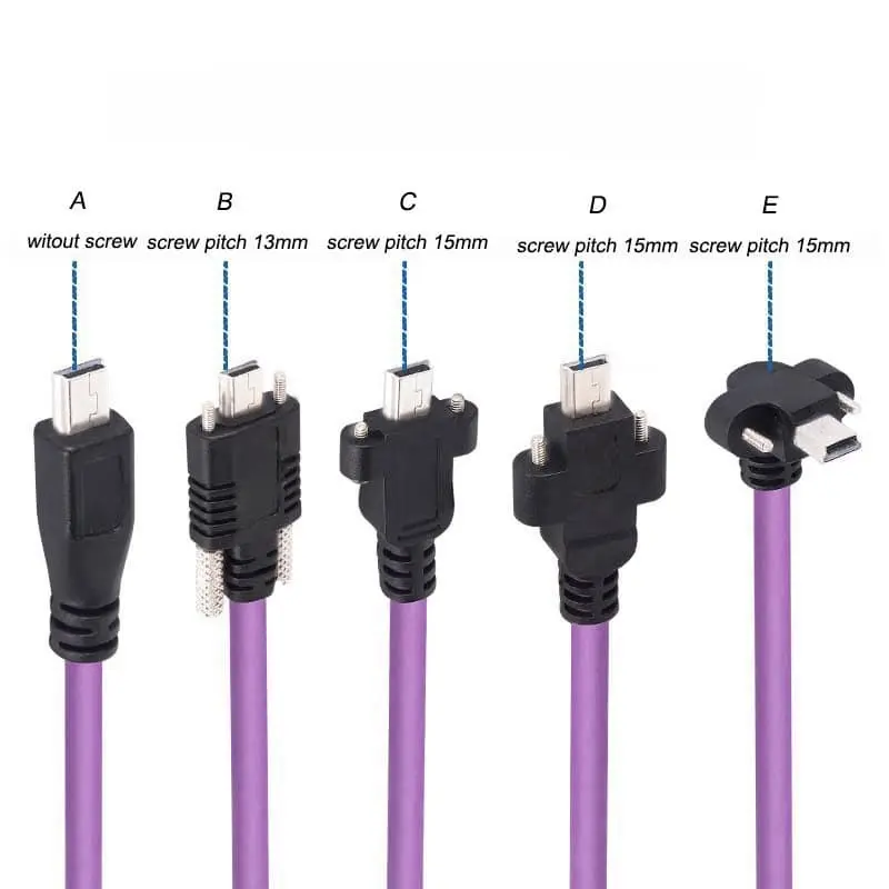 USB 2.0 to Mini USB 5Pin Industrial Camera Cable 1