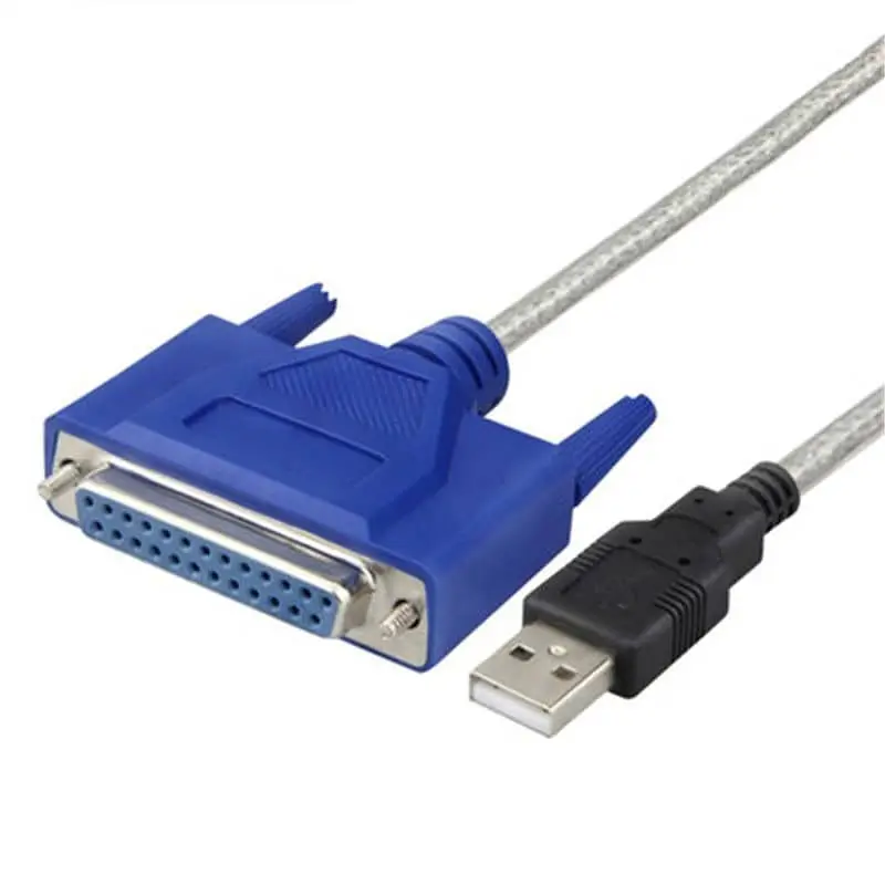USB - DB25 パラレル IEEE 1284 プリンタケーブル 1