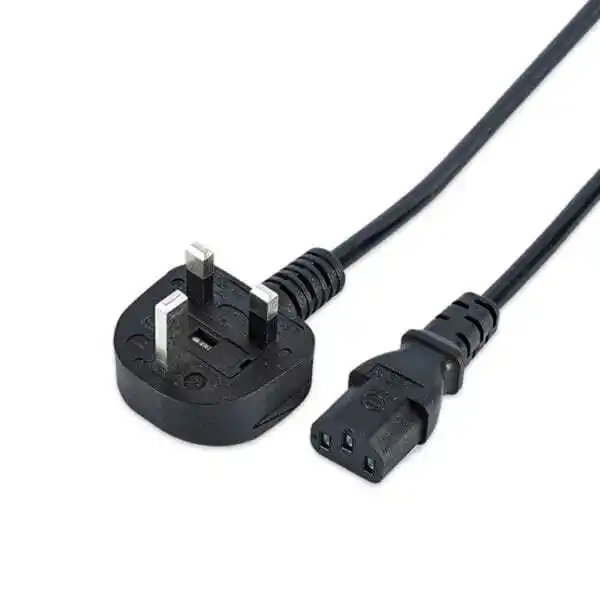 Cable de alimentación de Inglaterra y Reino Unido BS1363 a IEC320 C13 1