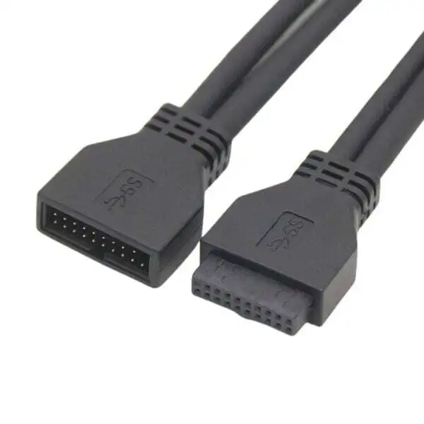 Cable USB 3.0 macho a hembra de 20 pines para placa base, 5 Gbps 1