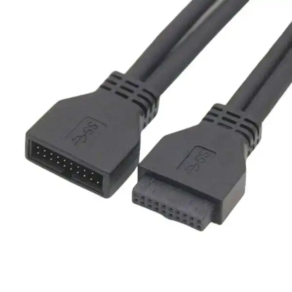 Cable USB 3.0 macho a hembra de 20 pines para placa base, 5 Gbps 1