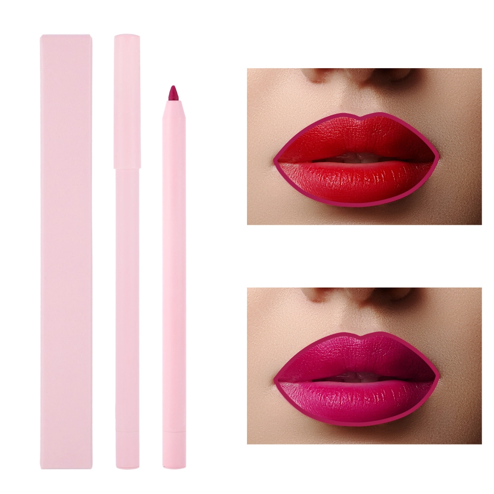 Mga Produkto ng Pribadong Label na Kosmetiko na Pink Lipliner | Thincen 1