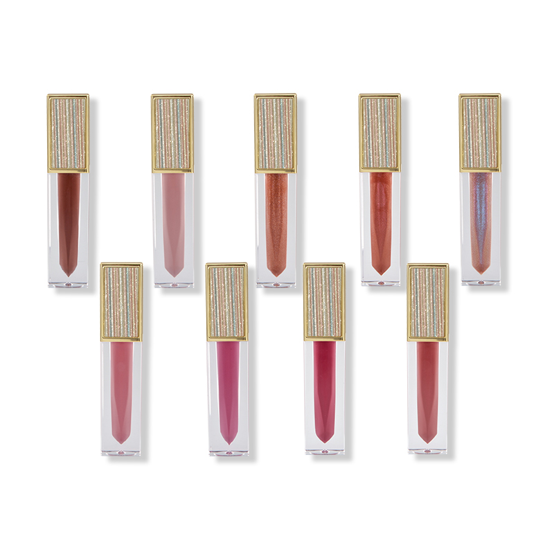 Custom Lipgloss Vendors Vegan Long Lasting Sheer Sparkle Glossy Lipgloss 12