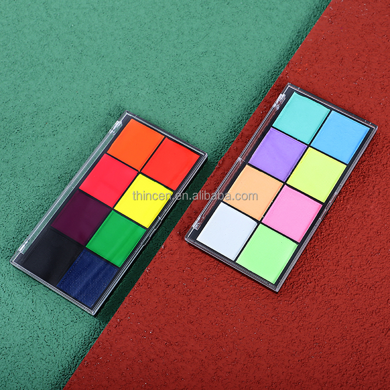 8 Color Wholesale Colorful Private Label Makeup Palette Body Painting Supplies Paint 15