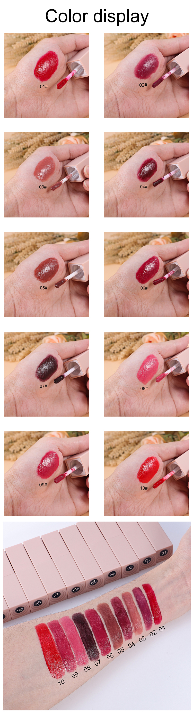 Customized Glossy lipstick manufacturers From China | Thincen 9