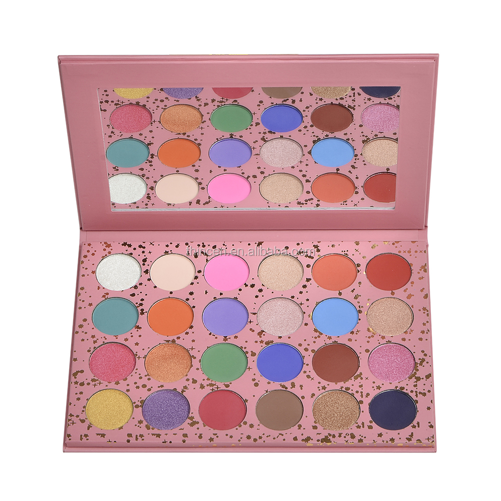 Thincen - Cosmectic Product 24 Color High Pigment Eyeshadow Palette DIY eyeshadow platte 12