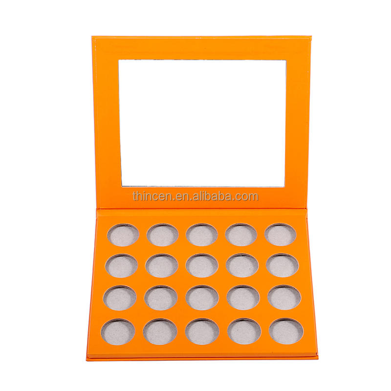 Wholesale 20 Colors High Pigment Vegan Private Label Eyeshadow Palette - Thincen 12